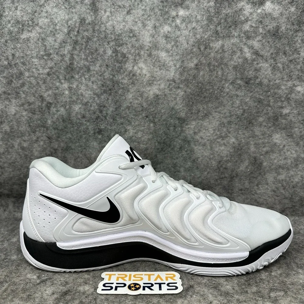 Nike KD 17 TB Basketball Shoes Mens Size 13 White Black HJ7387-101